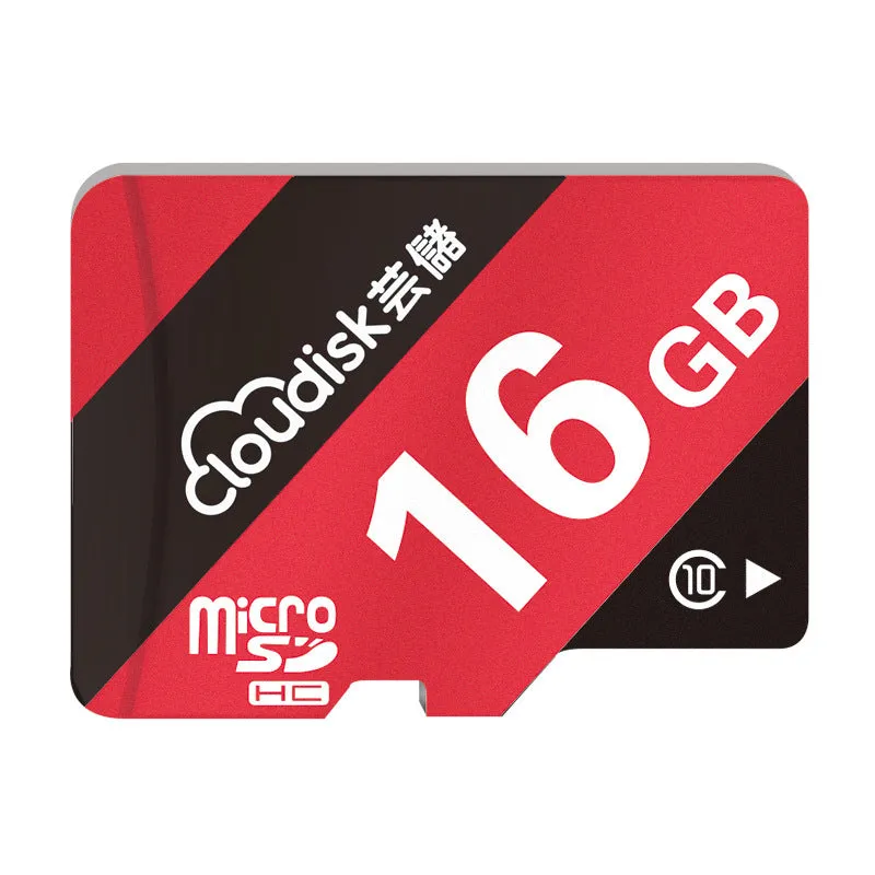 Red driving recorder memory card 32GB Class10 TF for dash cam