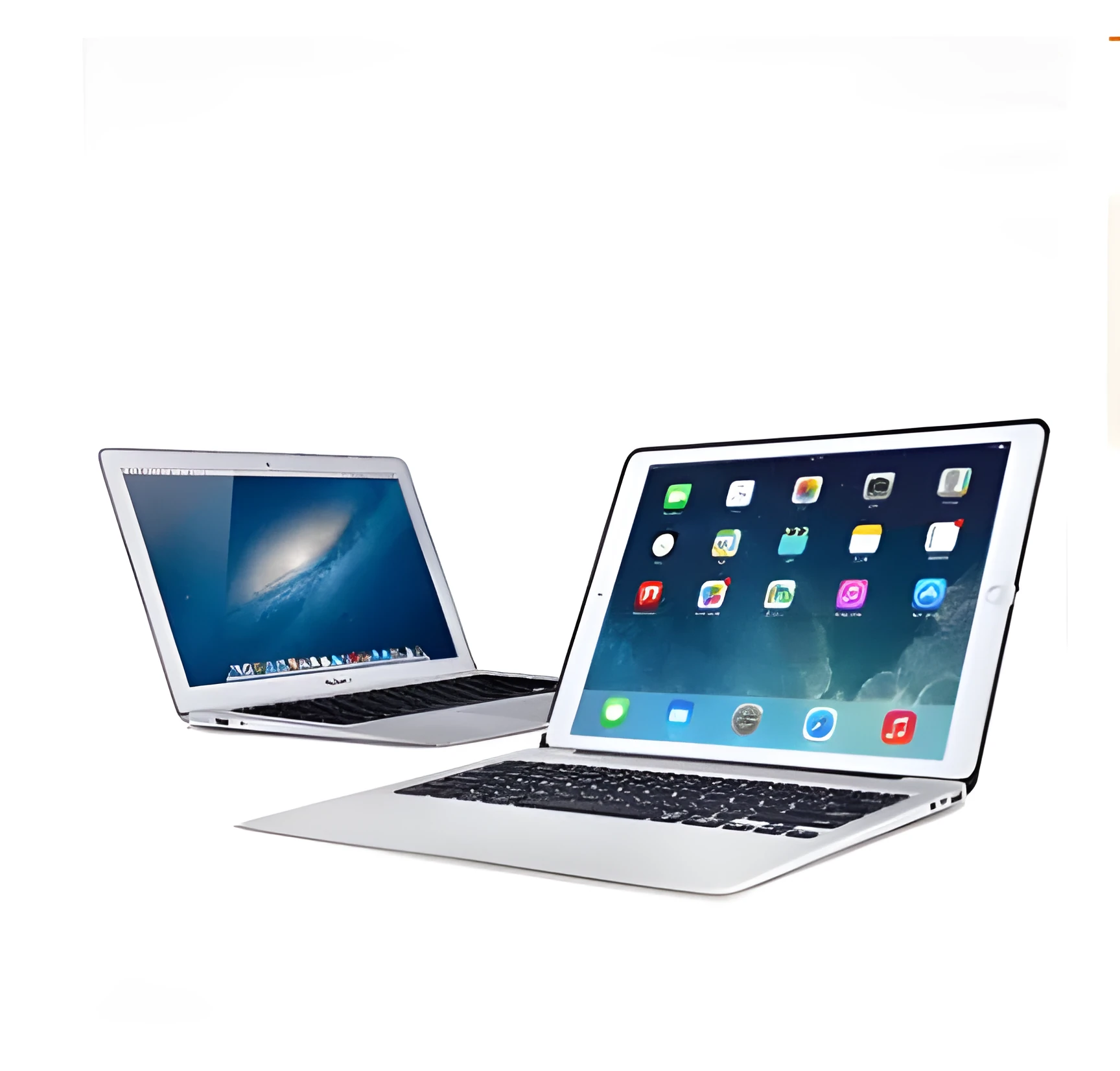 F07 full metal Bluetooth keyboard in silver, compatible with iPad Pro 12.9 inch, aluminium body, rechargeable battery