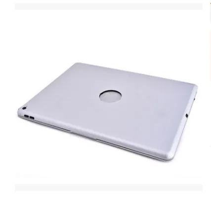 F07 full metal Bluetooth keyboard in silver, compatible with iPad Pro 12.9 inch, aluminium body, rechargeable battery