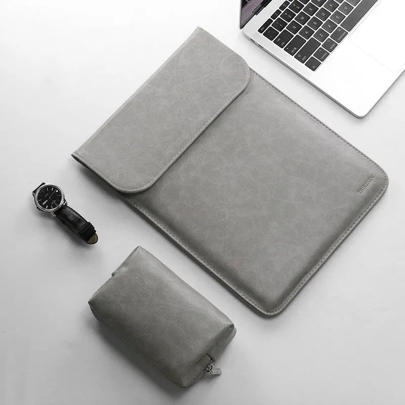 Black fleece flanged laptop liner pack suitable for 14 inch laptop dimensions 375x268mm