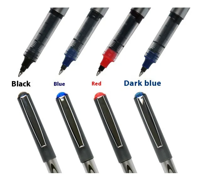 0.5mm signature pen with plastic shell and water-based quick-drying ink available in multiple colours