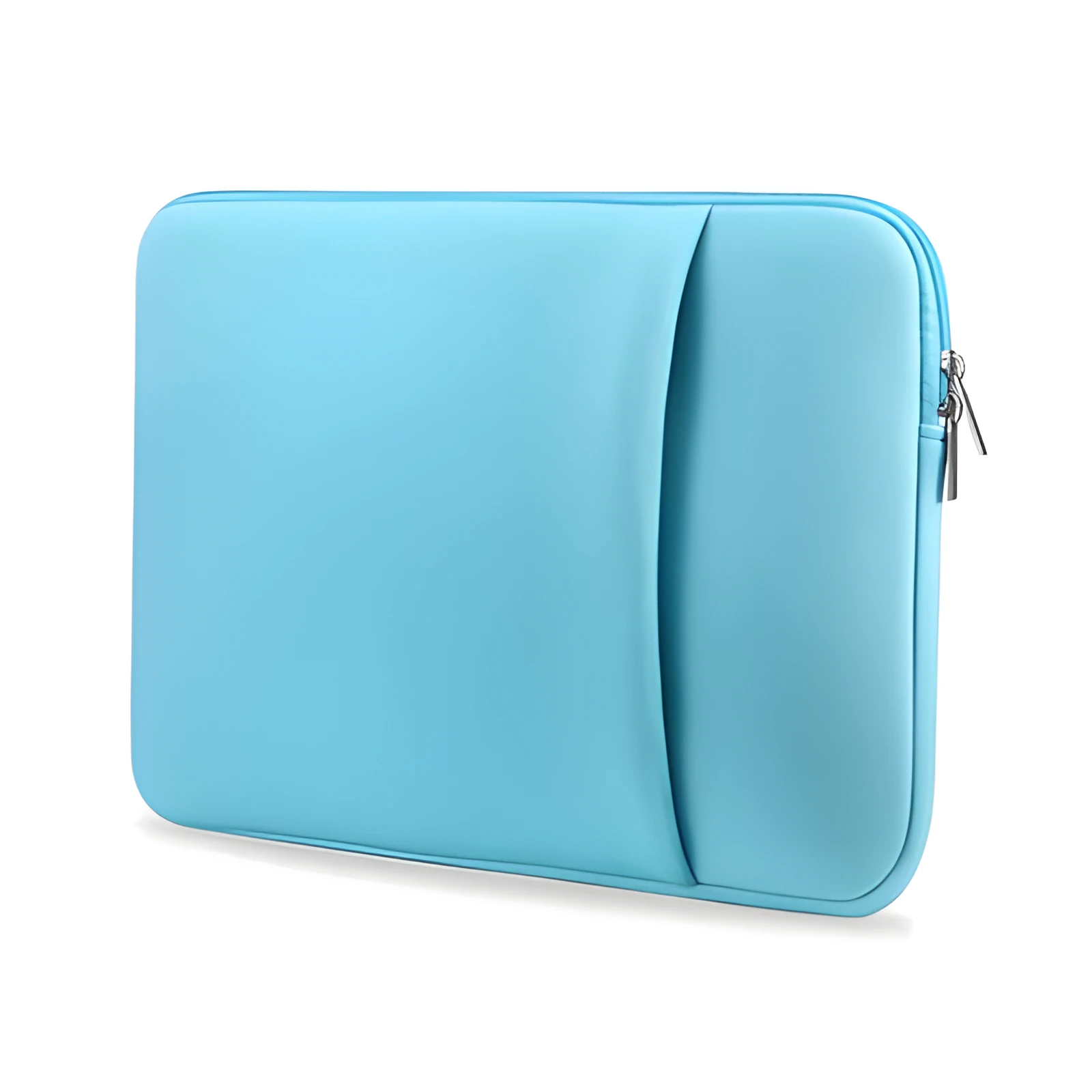 Canvas computer bag liner protective sleeve with zipper and internal pockets for 11.6 to 15.6 inch laptops