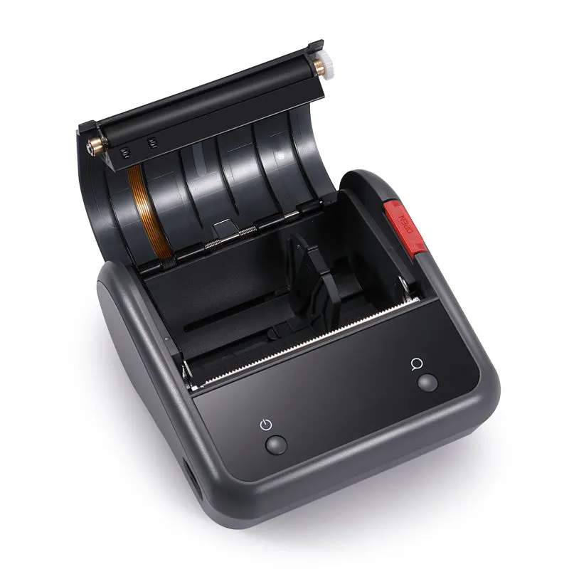 B3S grey commercial smart label printer with Bluetooth thermal printing and label paper