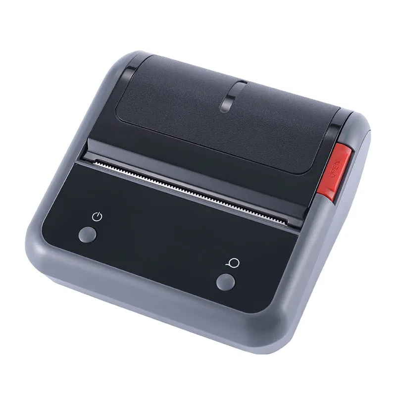 B3S grey commercial smart label printer with Bluetooth thermal printing and label paper