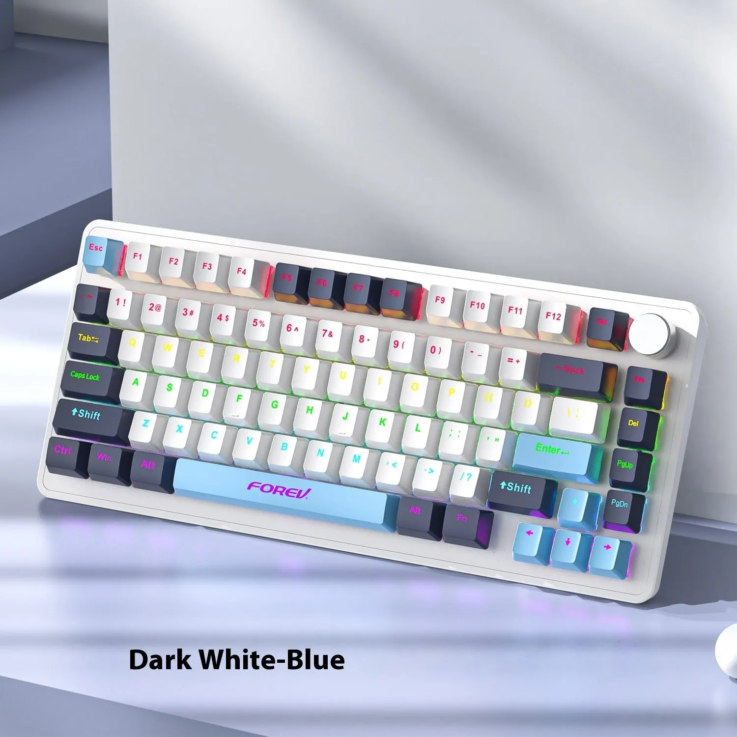 98-key mechanical keyboard and mouse set with backlight in various colour options