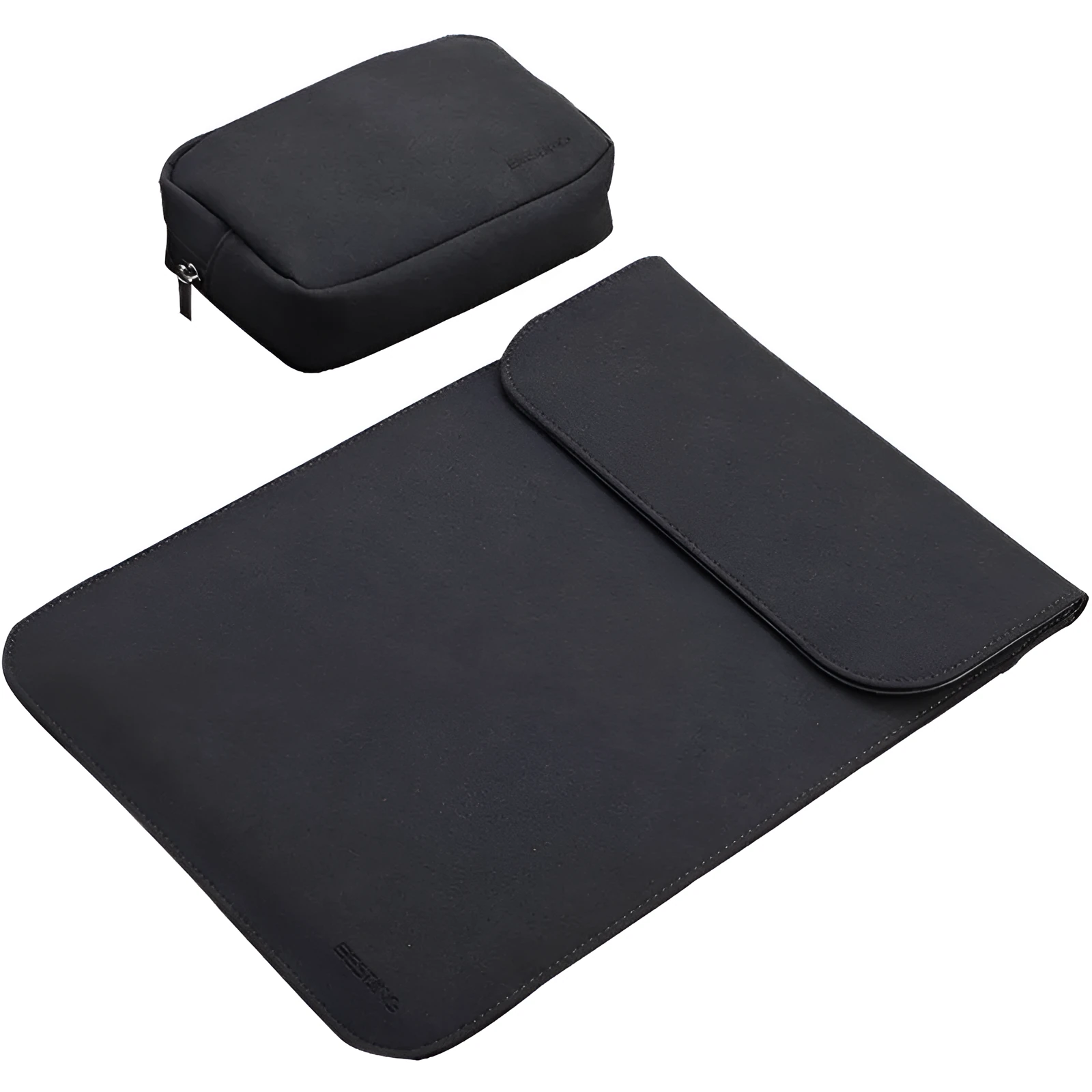 Neoprene notebook case for 11-12 inch laptop in Dark Gray with 6mm thickness