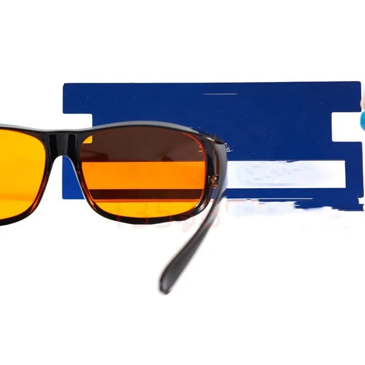 Anti-blue light glasses with PC frame and PRO lens blocking 99% blue light, available in Circle colour