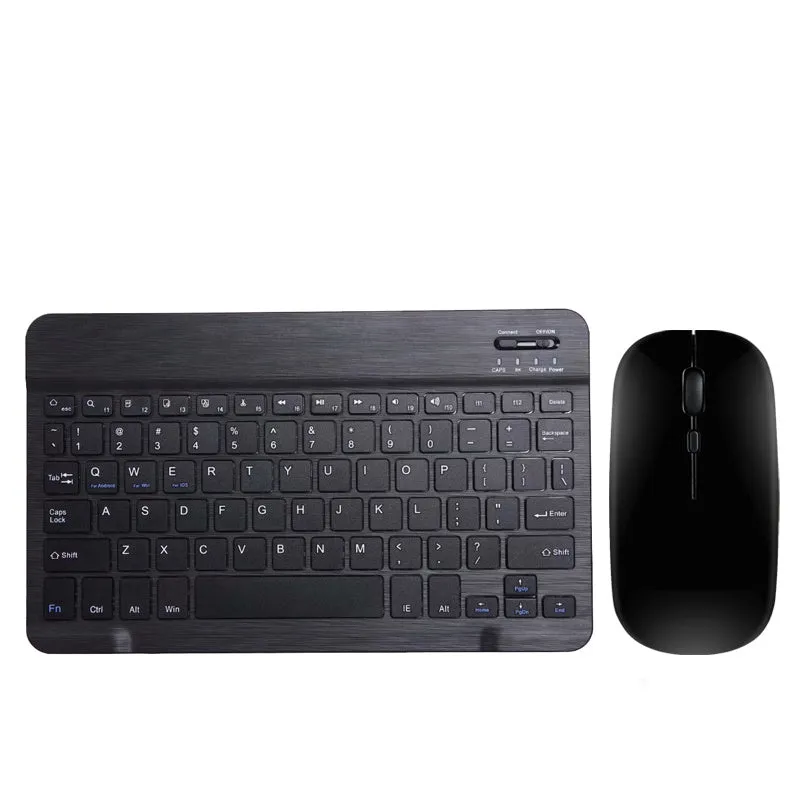 Colour Macaron ultra-thin wireless Bluetooth keyboard and mouse set for Apple devices, 0.6cm thick, with scissor keys