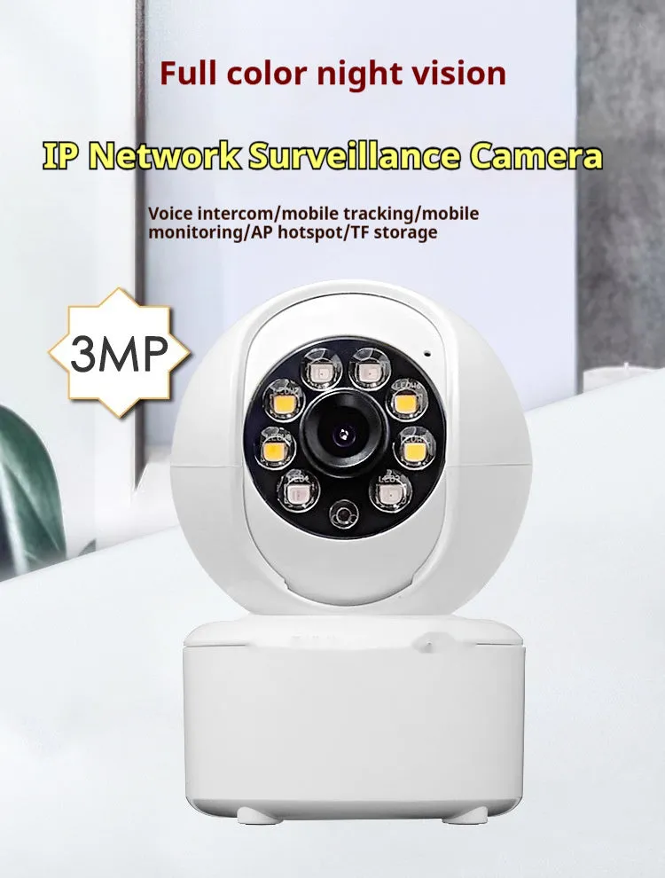1080p Bluetooth monitoring HD home dual-light panorama camera with ceiling mounted bracket