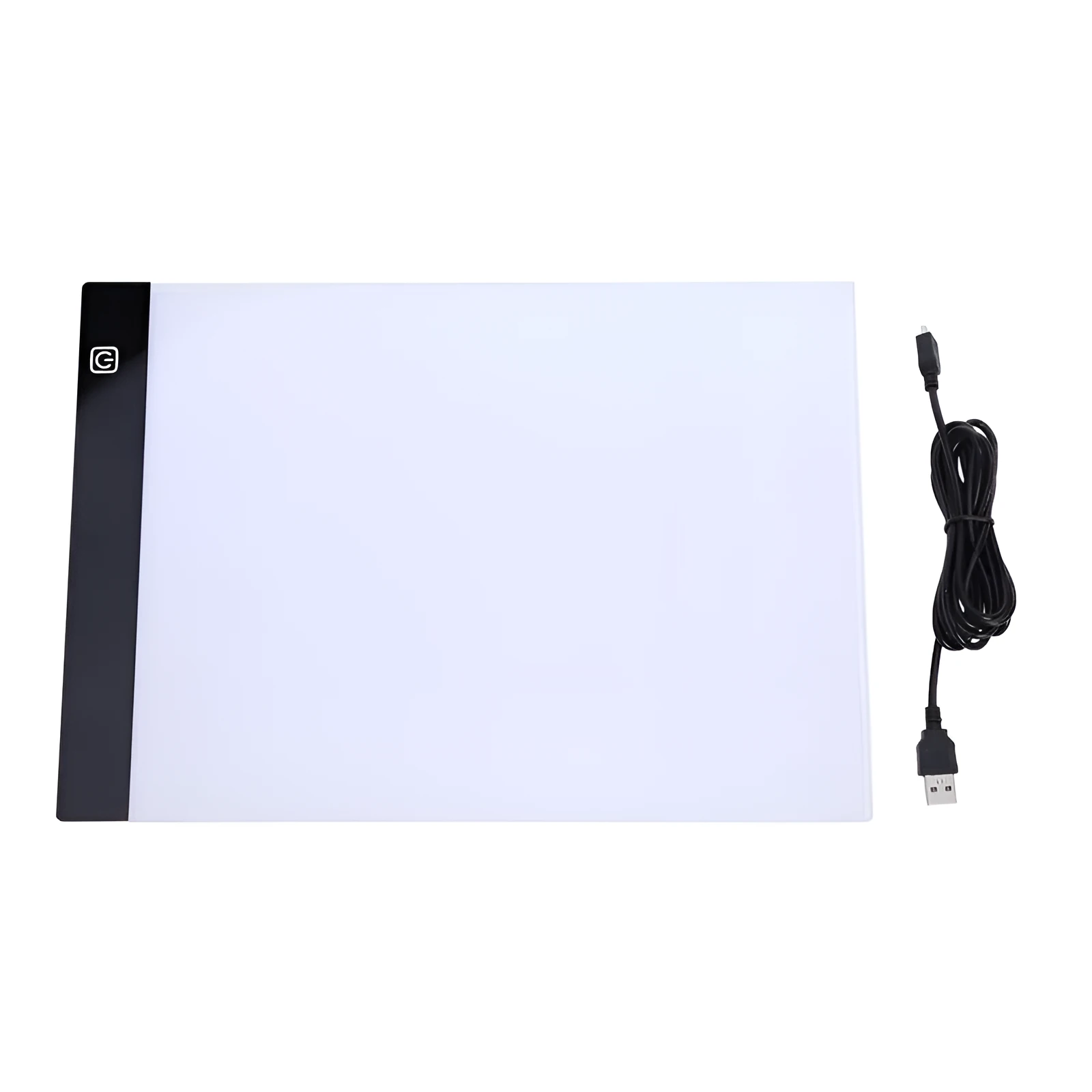 LED artist tracing table with A4 acrylic screen, USB dimming, and touch switch on a desk
