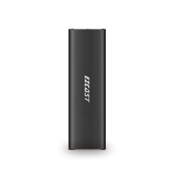 M.2 NVMe SSD enclosure with USB 3.1 Gen2 connection, aluminium body, supports 2280 form factor, 103mm length