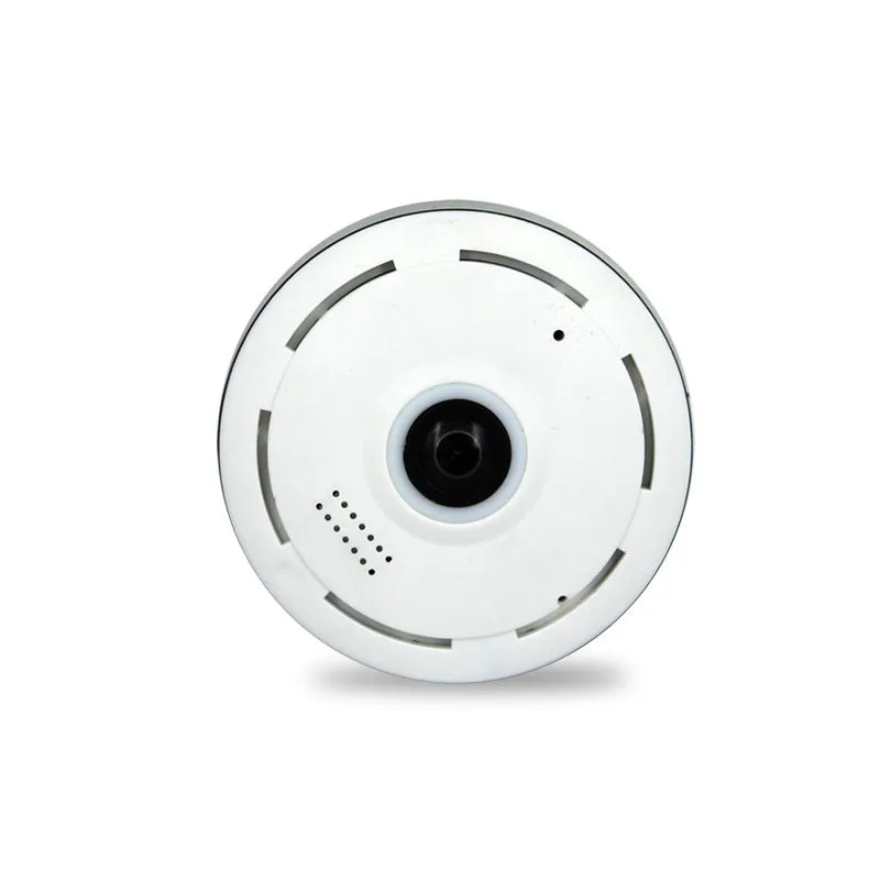 Fisheye network camera 1.3 megapixel plastic housing indoor hemispherical lens security