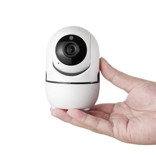 1080p AI PTZ WiFi security camera with automatic tracking and night vision for indoor home surveillance
