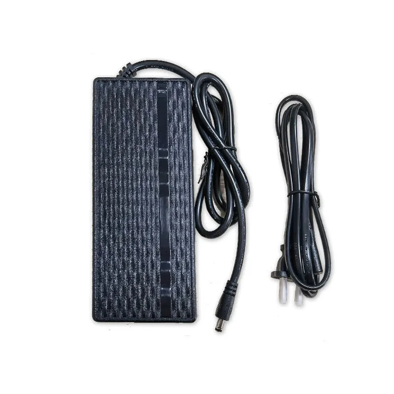 ORICO 6518US3 external hard drive enclosure in black for 2.5 and 3.5 inch SATA HDD SSD with USB 3.0 cable and power adapter