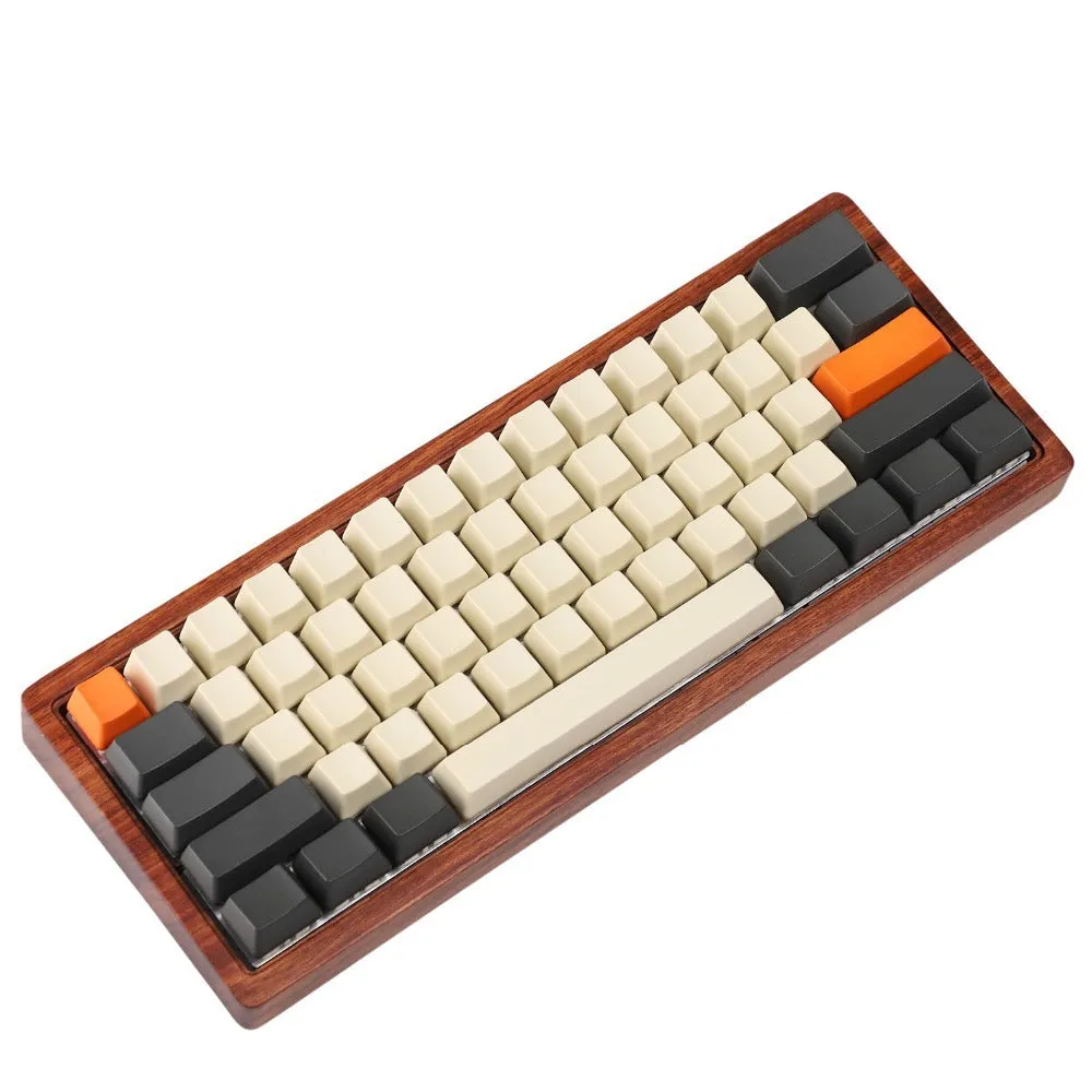 Mechanical keyboard keycap set in large carbon colour matching, 104 keys, wired USB, waterproof