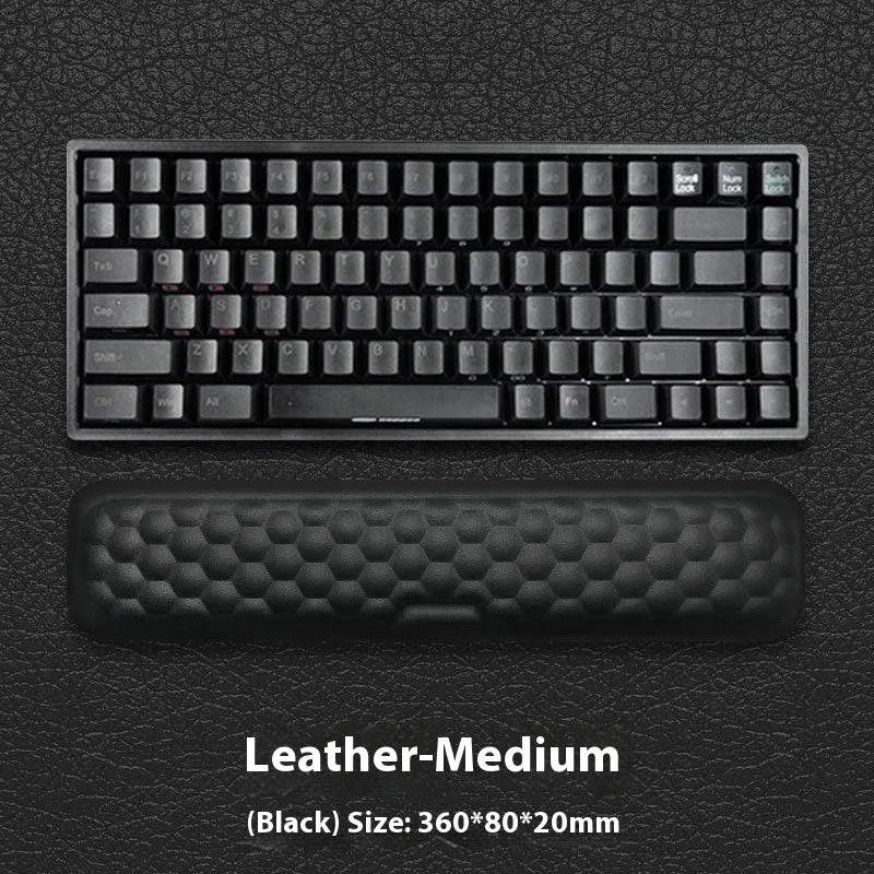 Memory foam mouse wrist pad with silicone base in black cloth cover option