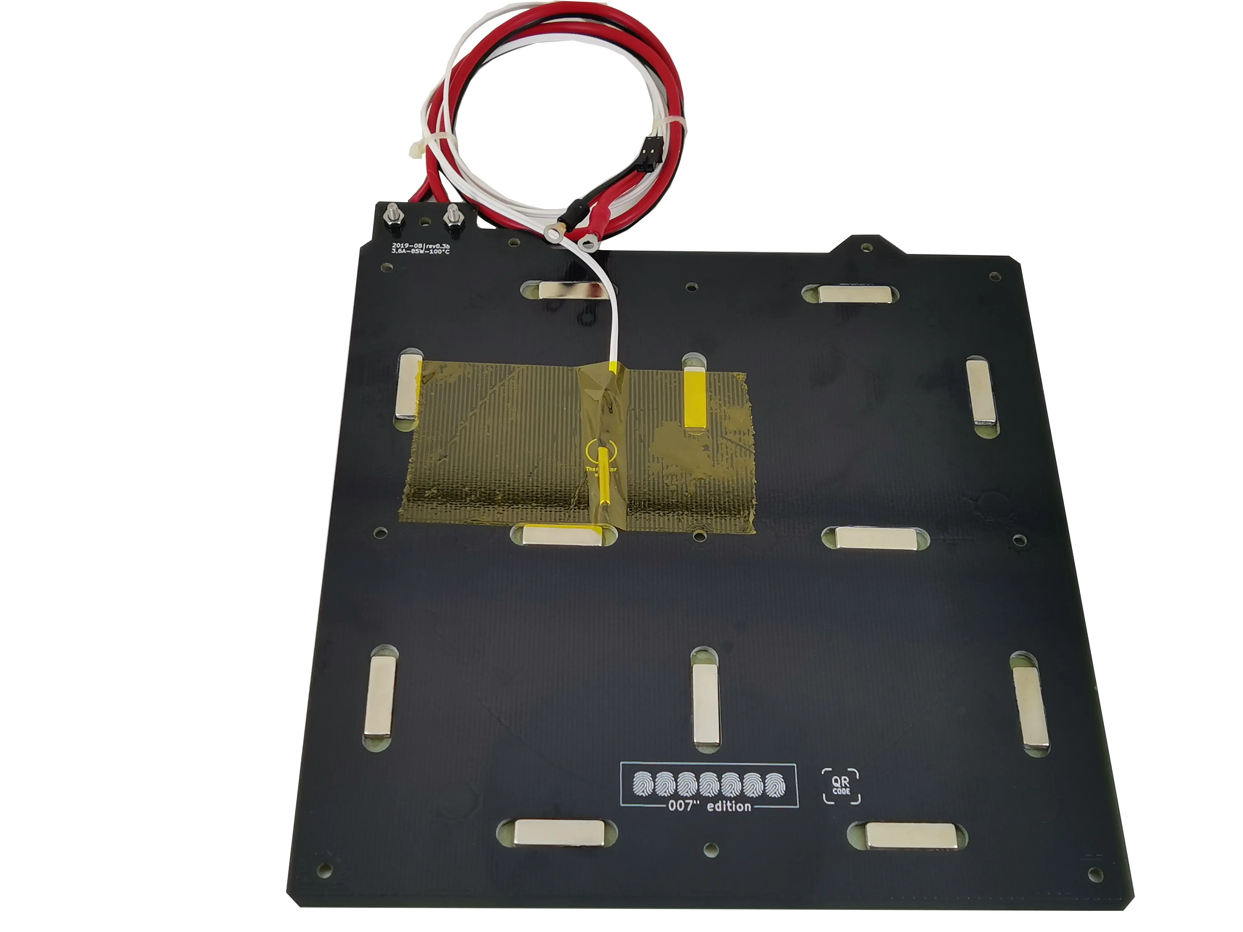 Prusa Mini hot bed MK3S magnetic 24V 120W PEI plate with thermistor and power cord