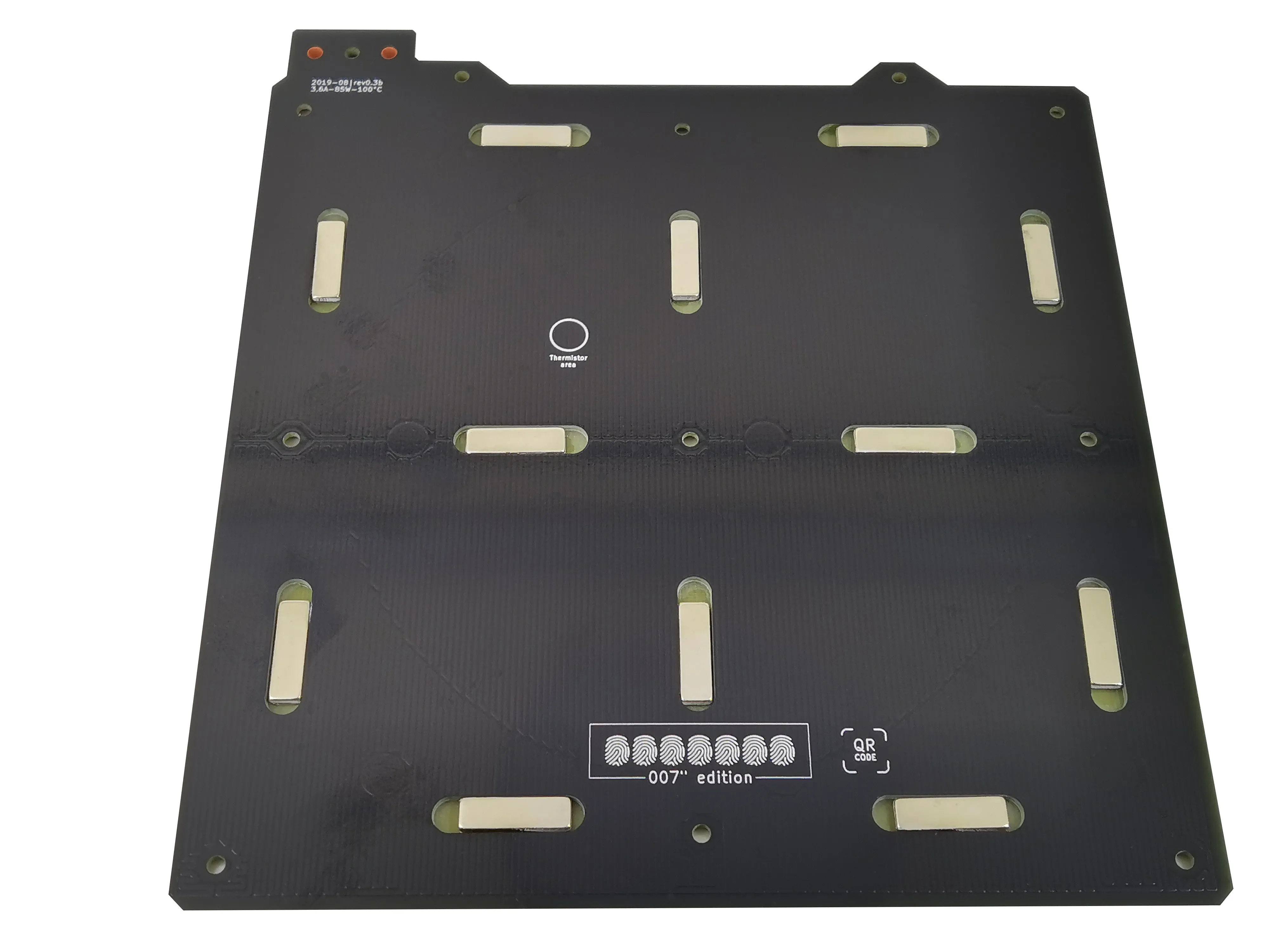 Prusa Mini hot bed MK3S magnetic 24V 120W PEI plate with thermistor and power cord