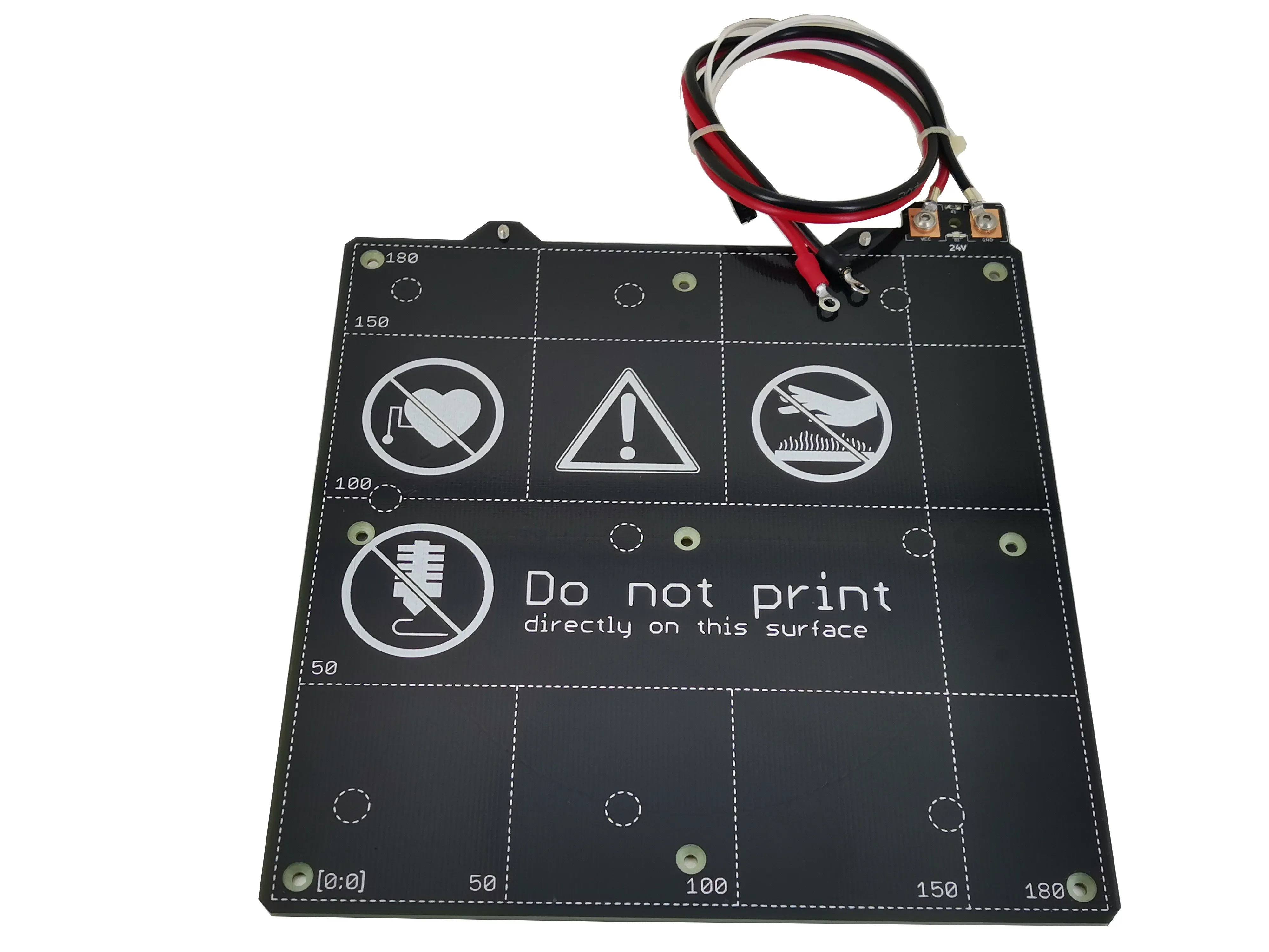 Prusa Mini hot bed MK3S magnetic 24V 120W PEI plate with thermistor and power cord
