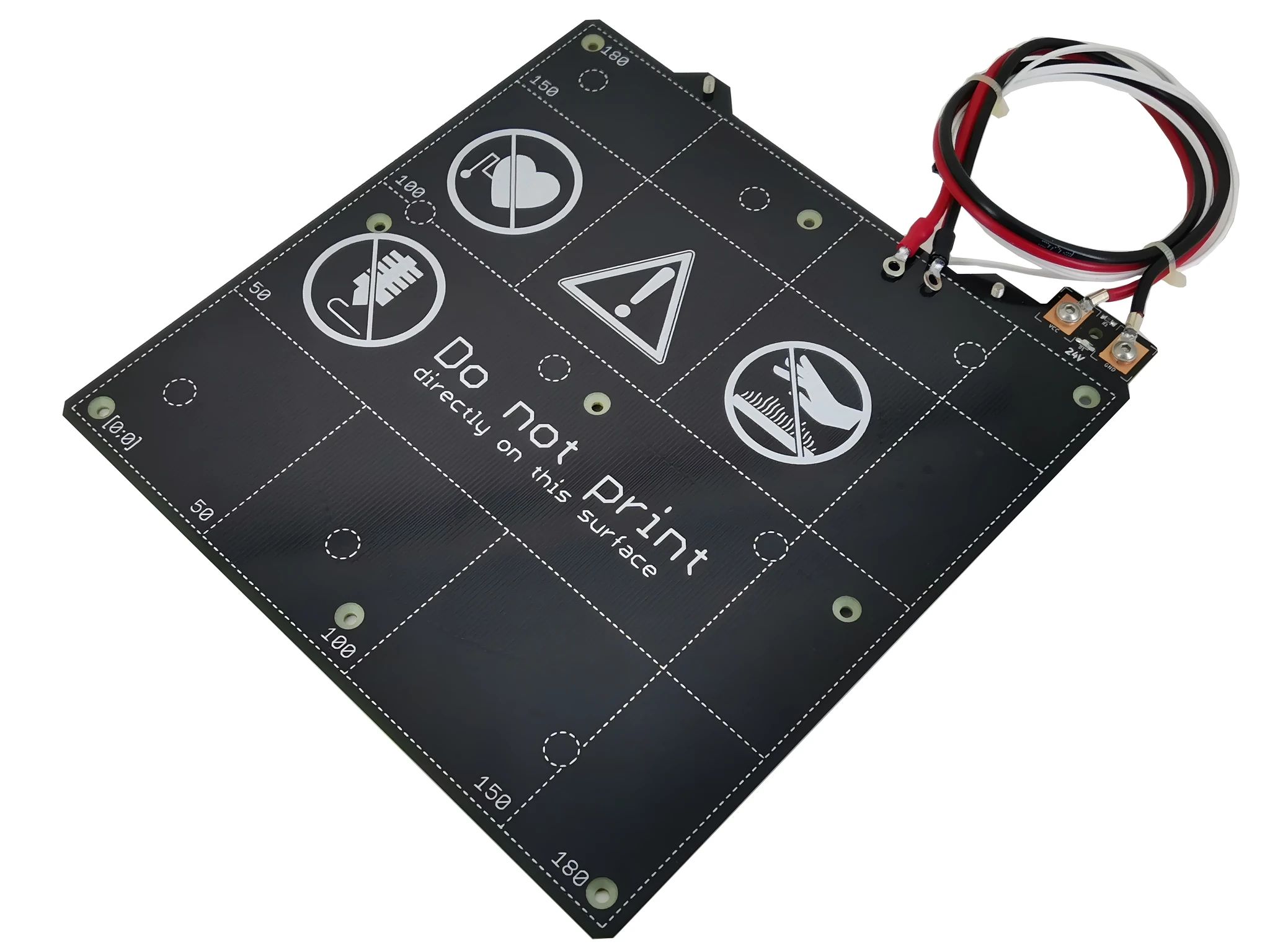 Prusa Mini hot bed MK3S magnetic 24V 120W PEI plate with thermistor and power cord