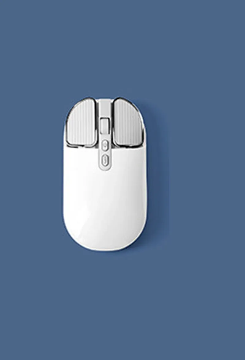 Retro iPad Bluetooth keyboard and mouse set in mint green with blue dual-mode mouse and adjustable bracket