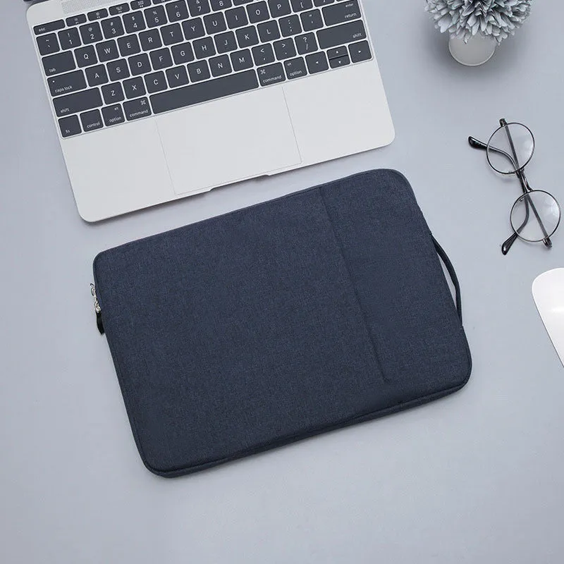 Oxford cloth laptop storage bag with zipper closure, available in multiple colours and sizes up to 15.6 inch