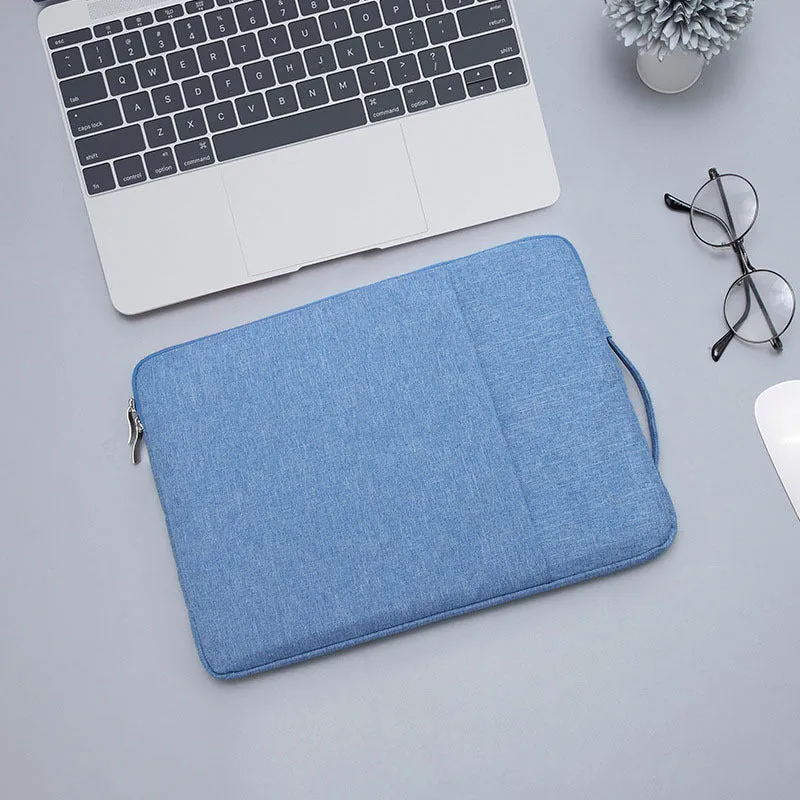 Oxford cloth laptop storage bag with zipper closure, available in multiple colours and sizes up to 15.6 inch