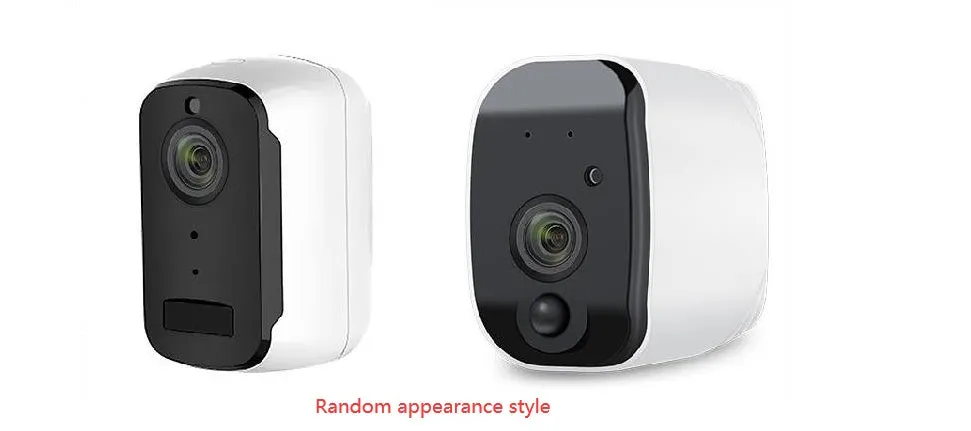 Solar powered wireless surveillance camera with PIR motion detection and 1080P HD resolution