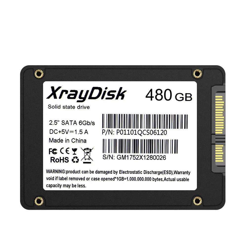 2.5 inch SATA3 internal solid state drive for desktop and notebook computers
