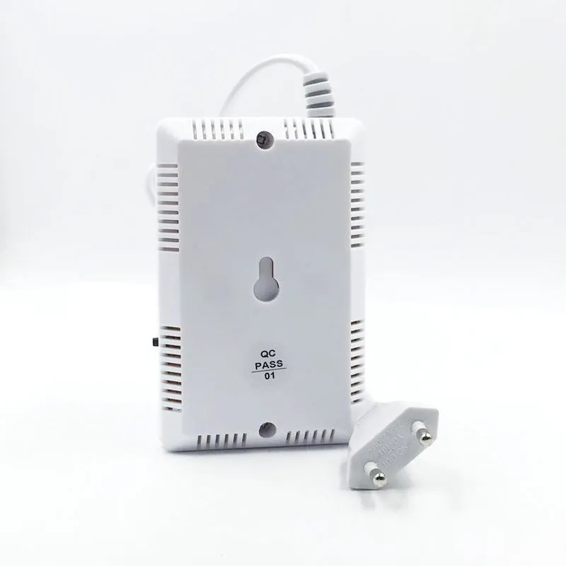 Domestic gas leak alarm wall-mounted for kitchen or hotel use, 110-220V AC, EU or US model