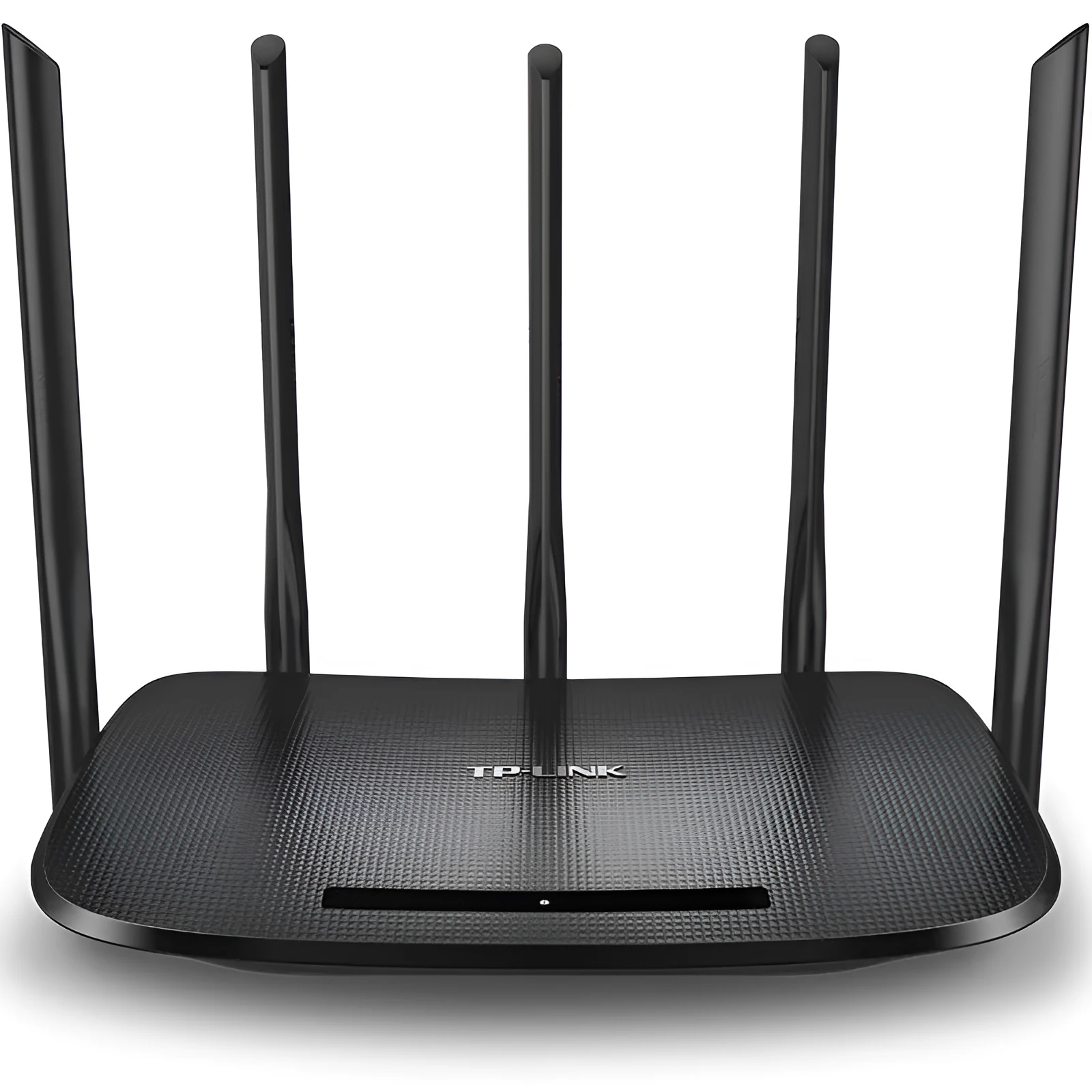 Wireless router dual-band gigabit black for fibre broadband with VPN support