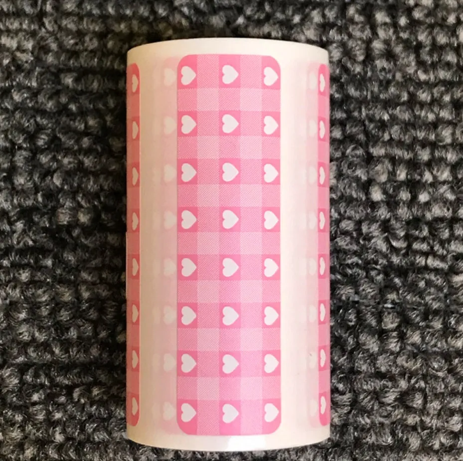 PerPage Mini Wireless Portable Thermal Printer Paper Roll in multiple colour options for stickers and labels