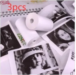 PerPage Mini Wireless Portable Thermal Printer Paper Roll in multiple colour options for stickers and labels