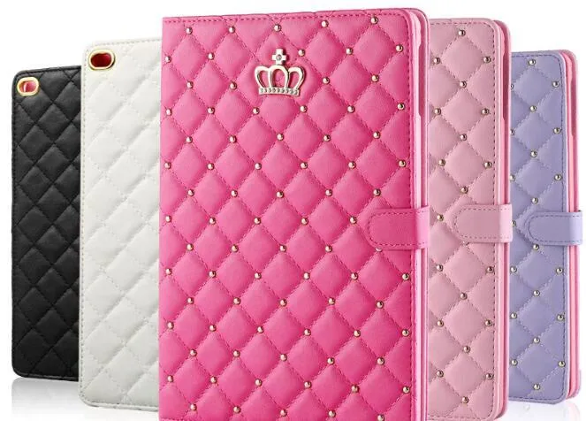iPad crown case cover in PU leather with PC bottom – available in five colour options for 10.2 and 10.9 inch models