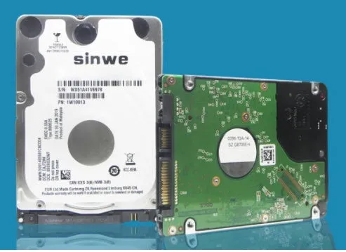 2.5 inch laptop mechanical hard drive with SATA interface and 5400 rpm speed