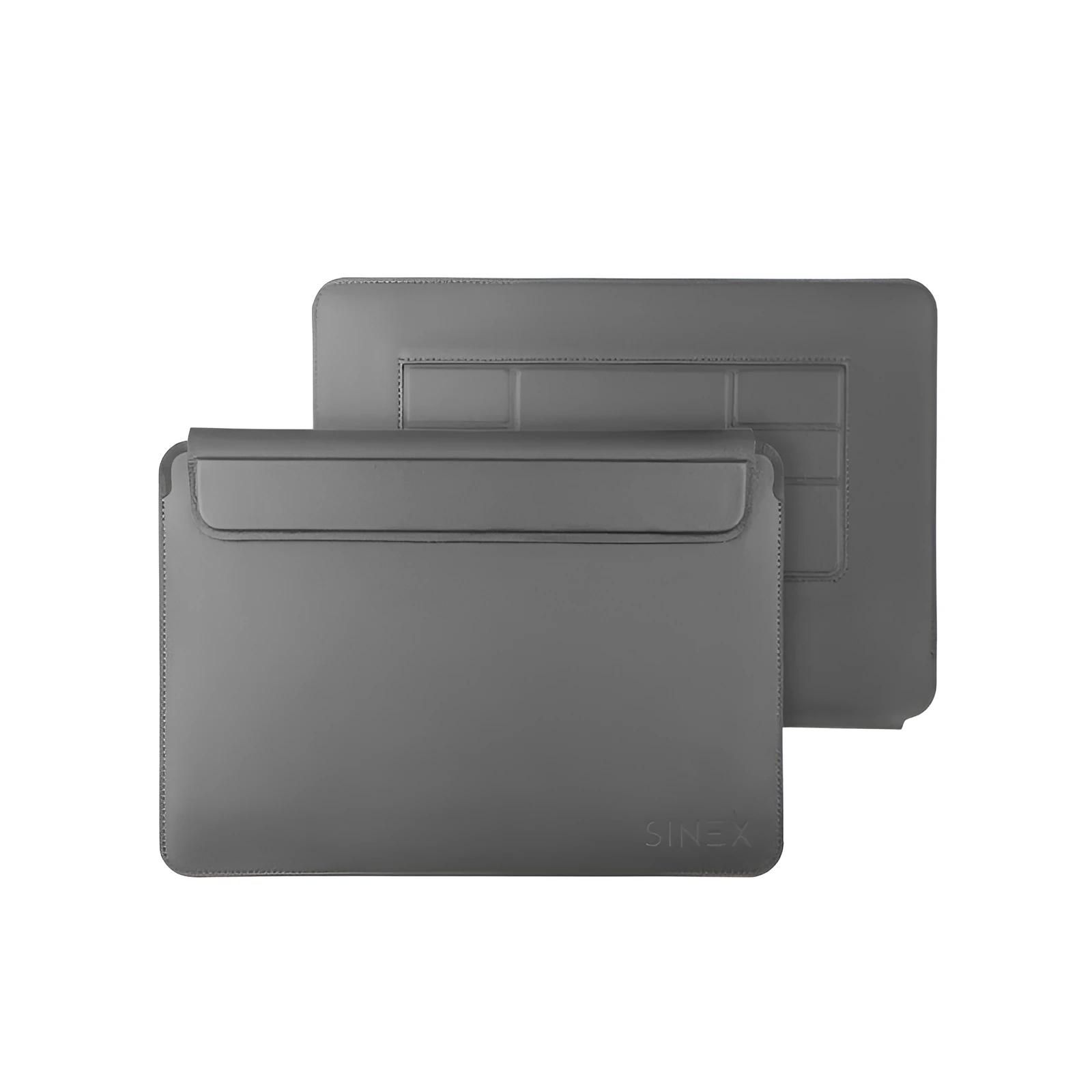 Laptop bag three-in-one hand pad with stand in PVC for 13-16 inch notebooks, space grey colour