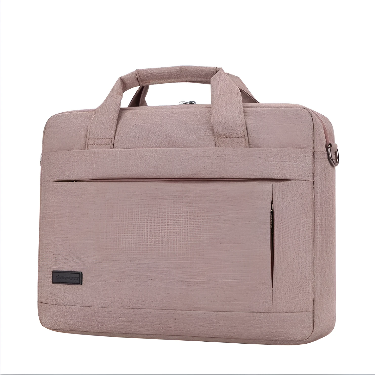 Shockproof one-shoulder laptop bag in Oxford cloth with zipper and soft handle, available in multiple colours and sizes