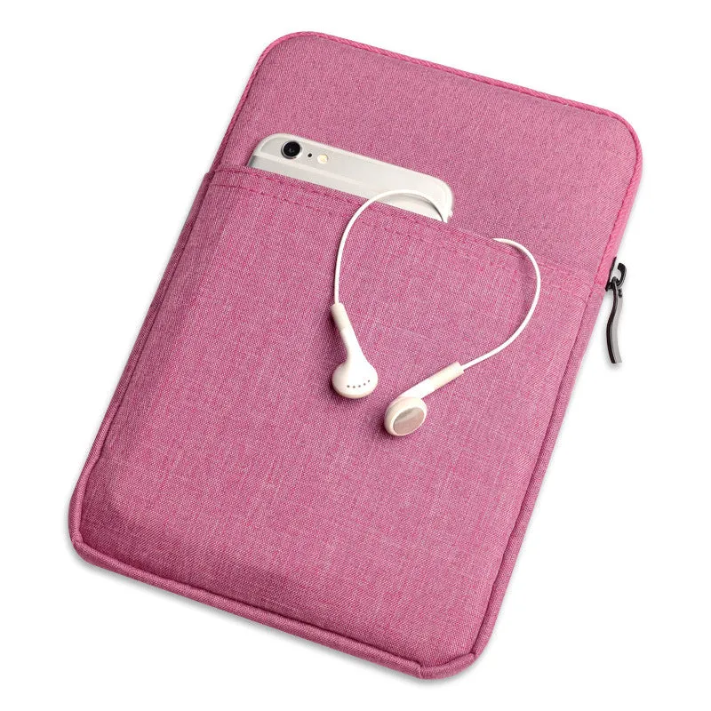 Waterproof tablet sleeve bag for Apple iPad 7-11 inches plush diving material colour options