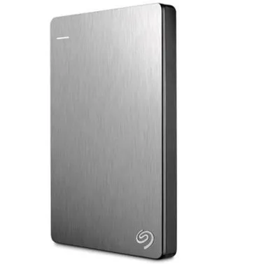 Mobile hard drive 2.5-inch portable external storage in black with USB 3.0 cable