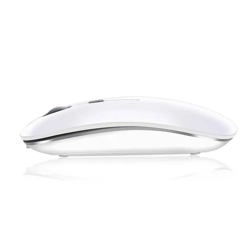 Wireless Bluetooth mouse in black compatible with Apple iPad and laptop with 1600dpi optical sensor