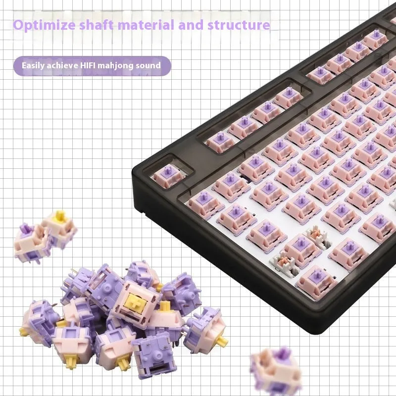 MMD Princess linear mechanical keyboard switch component for custom keyboard building