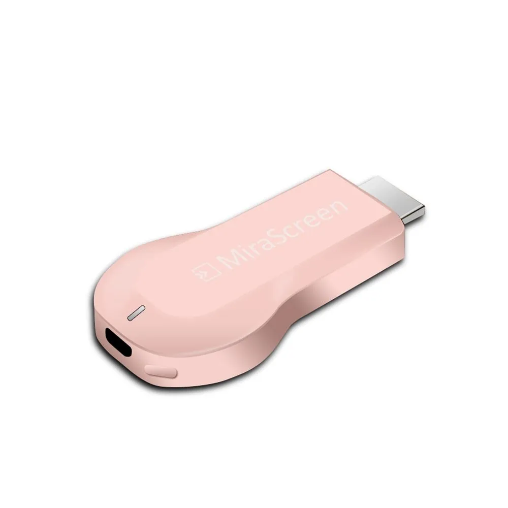 Wireless HDMI dongle for 1080P screen mirroring with USB cable and HDMI port