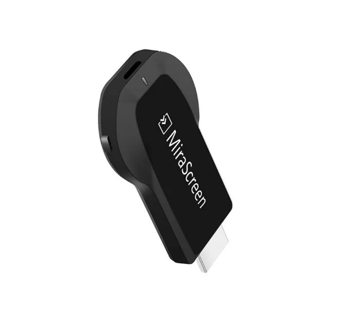 Wireless HDMI dongle for 1080P screen mirroring with USB cable and HDMI port