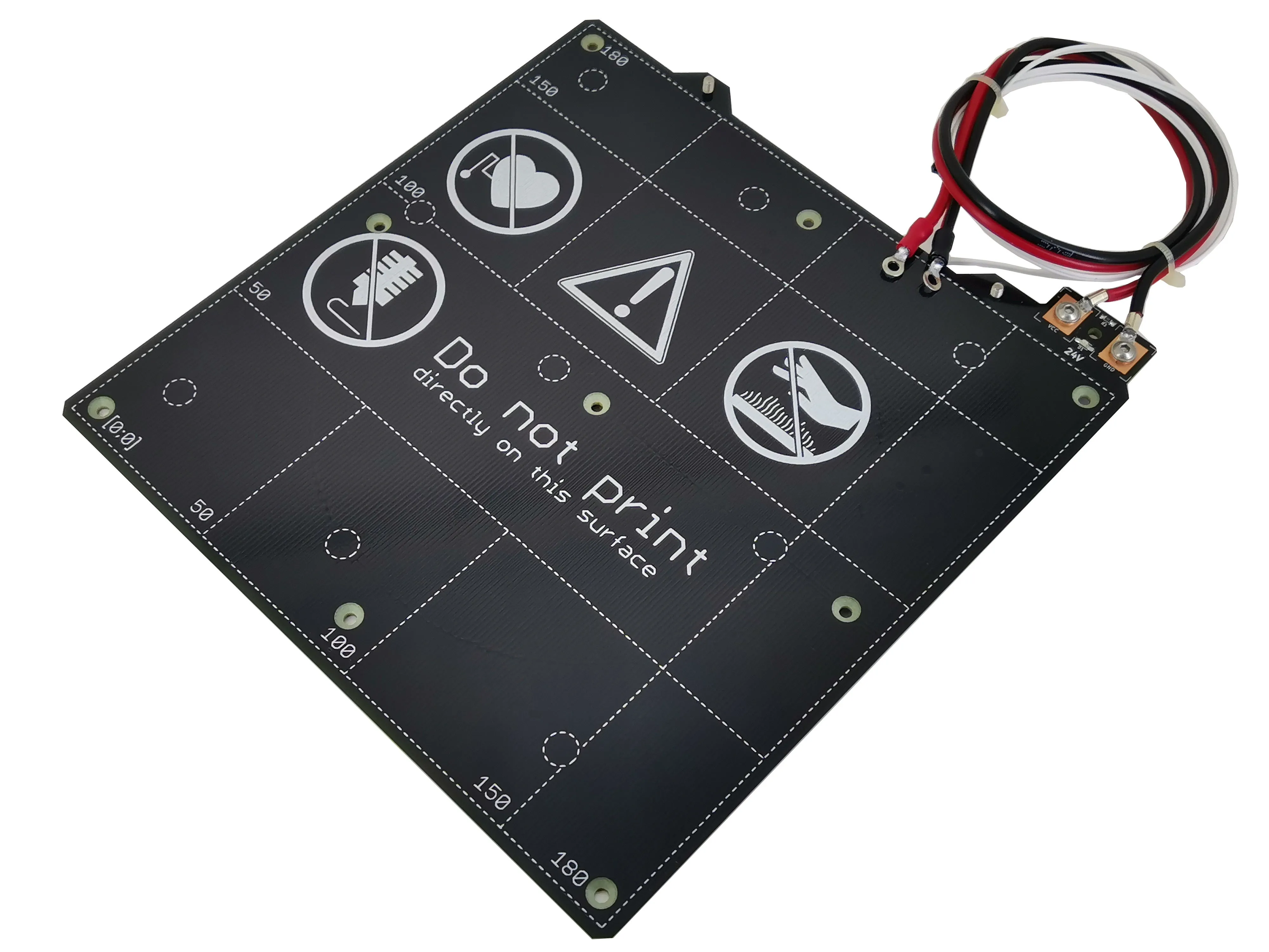 Prusa Mini MK3S 24V 120W PEI hot bed with N50H magnet option and included accessories