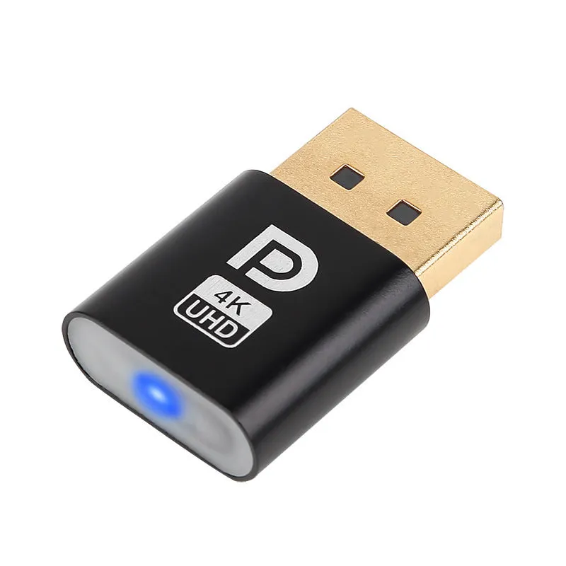 26.5mm graphics card HDMI dummy display plug in metallic finish for virtual signal generation