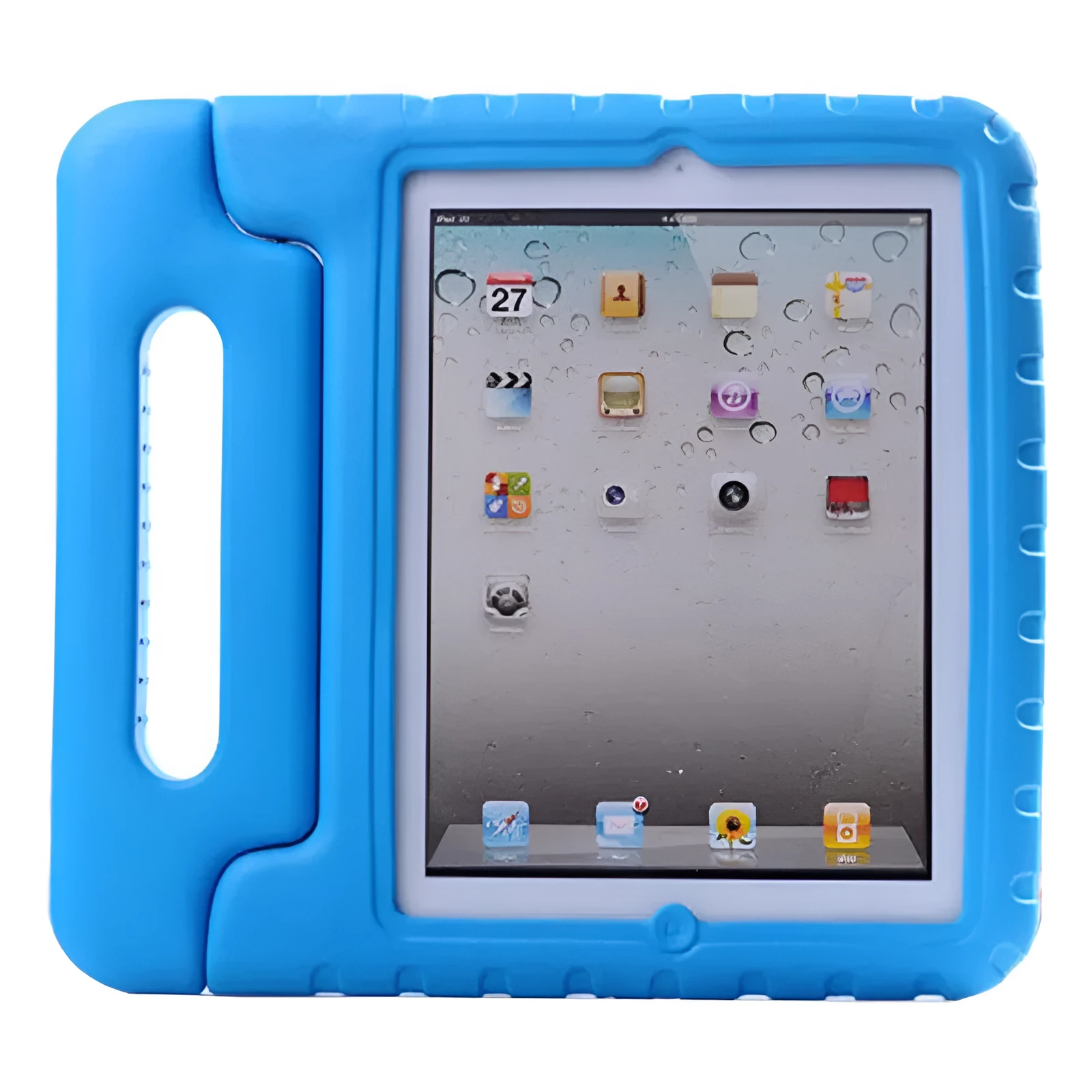 Children's all inclusive fall protection silicone cover for Apple devices in multiple colours