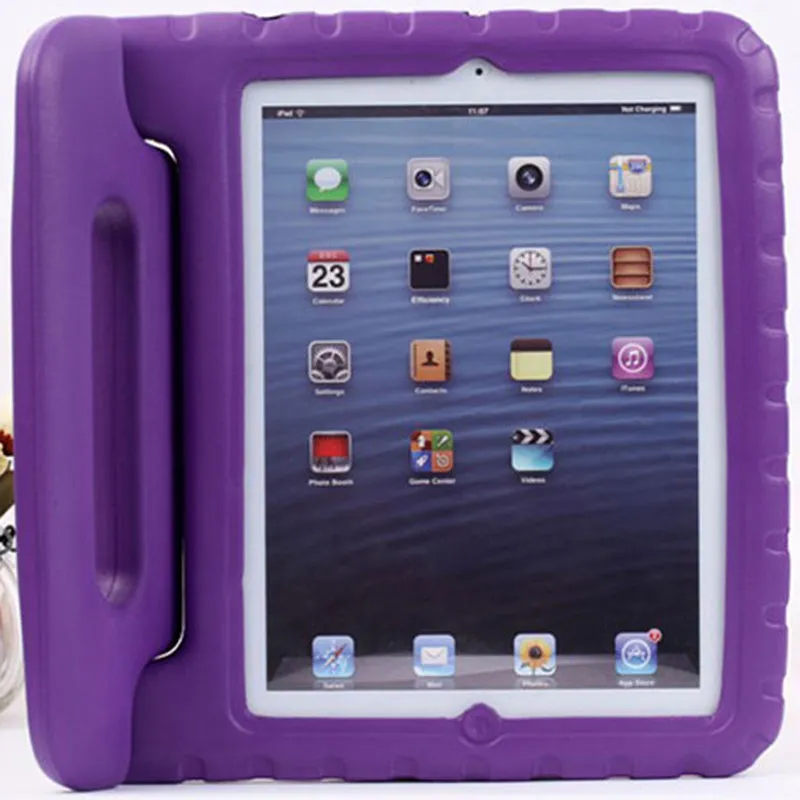 Children's all inclusive fall protection silicone cover for Apple devices in multiple colours