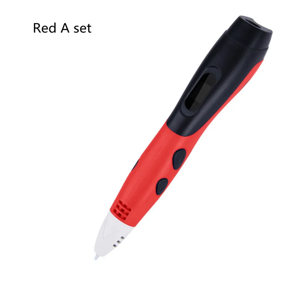 Plastic 3D printing pen with USB cable set for PLA and ABS filament