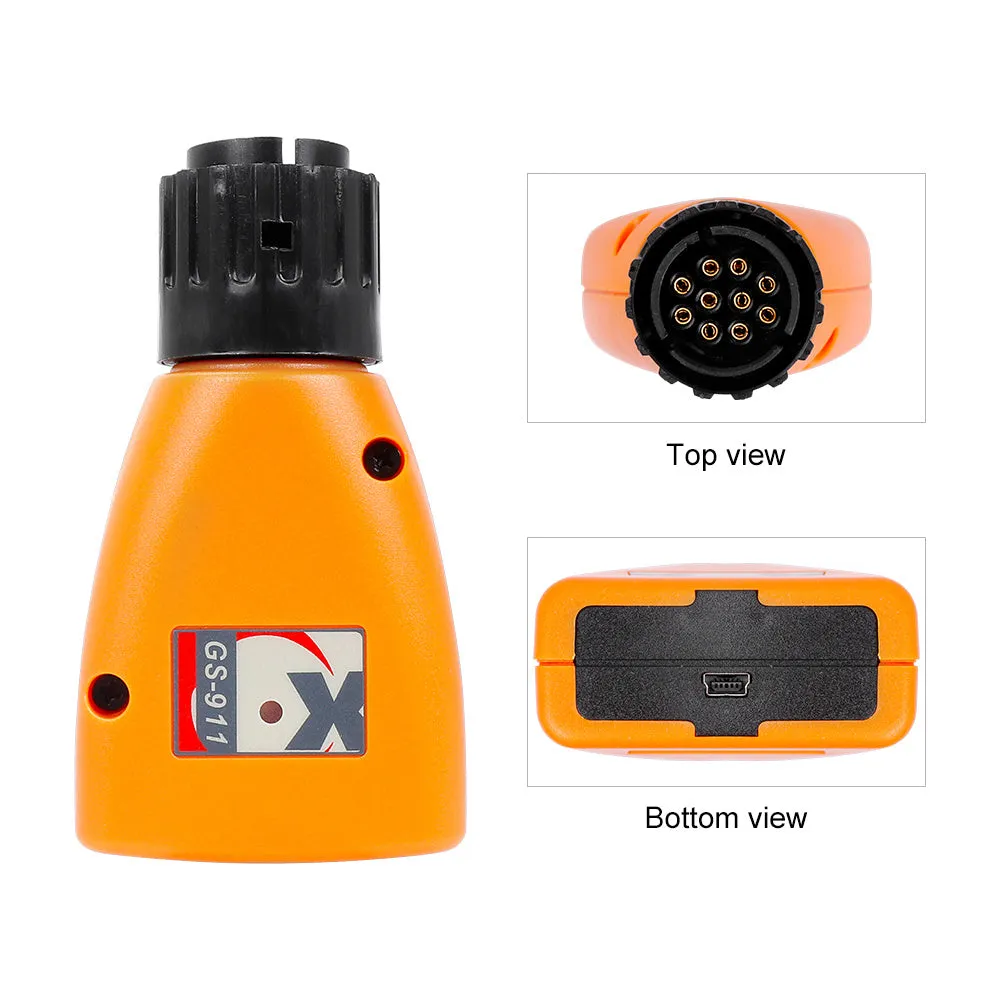 GS-911 V1006.3 emergency diagnostic tool for BMW motorcycles reads fault codes