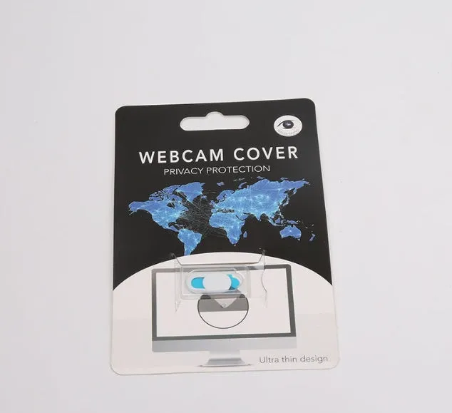 Plastic anti hacker peeping camera cover slider 18.5mm by 9mm for laptop tablet and phone